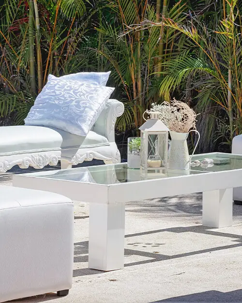 wooden glass coffee table